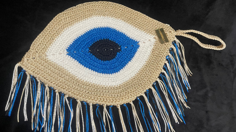 Eye Crochet Bag