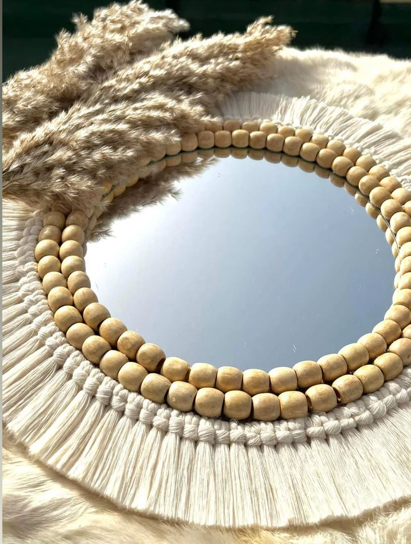 Macramé miror